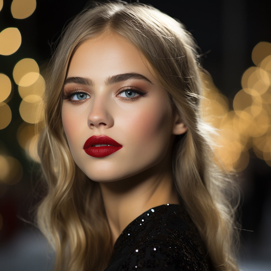 Classic Red Lip with a Twist