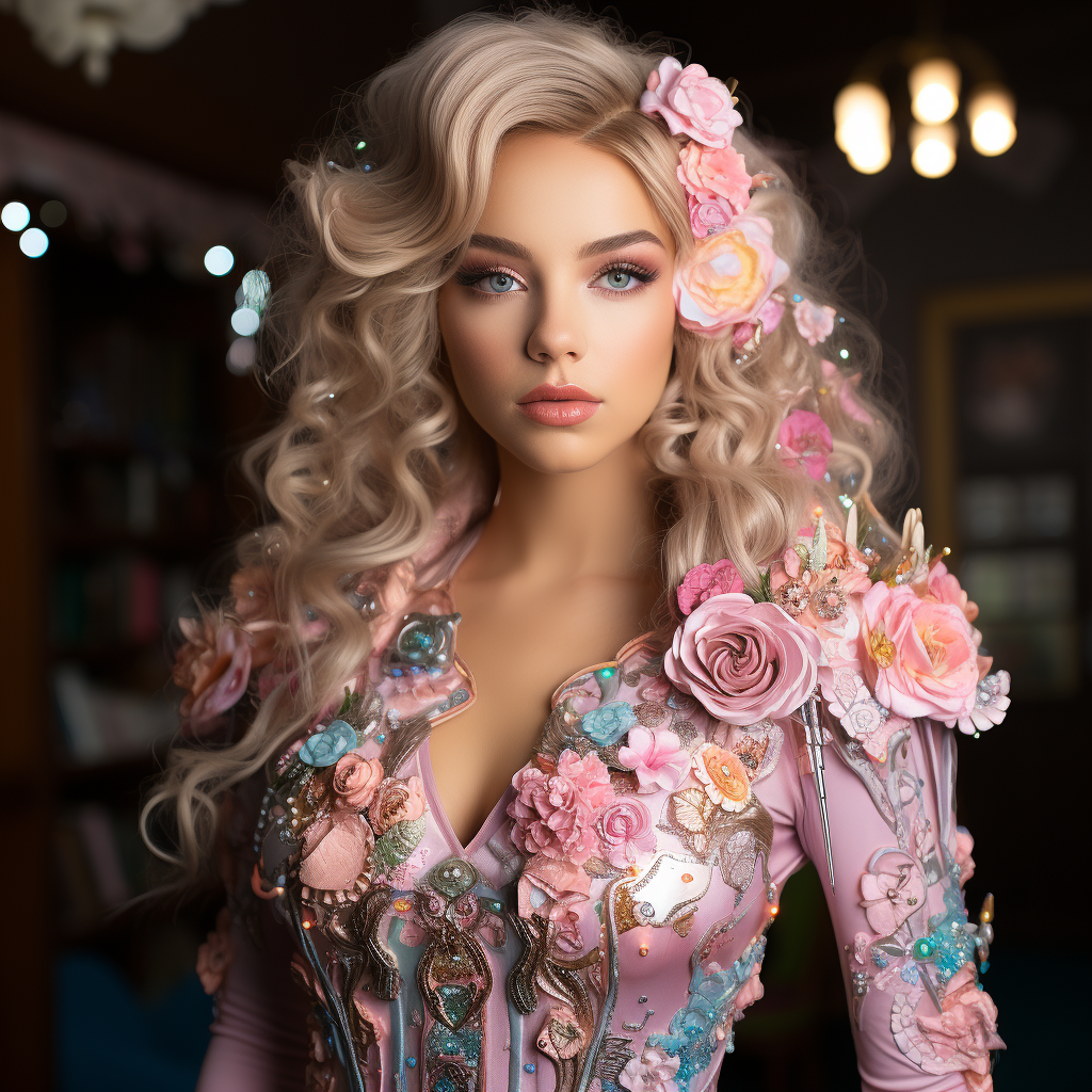 Get the Barbie Doll Glam Look